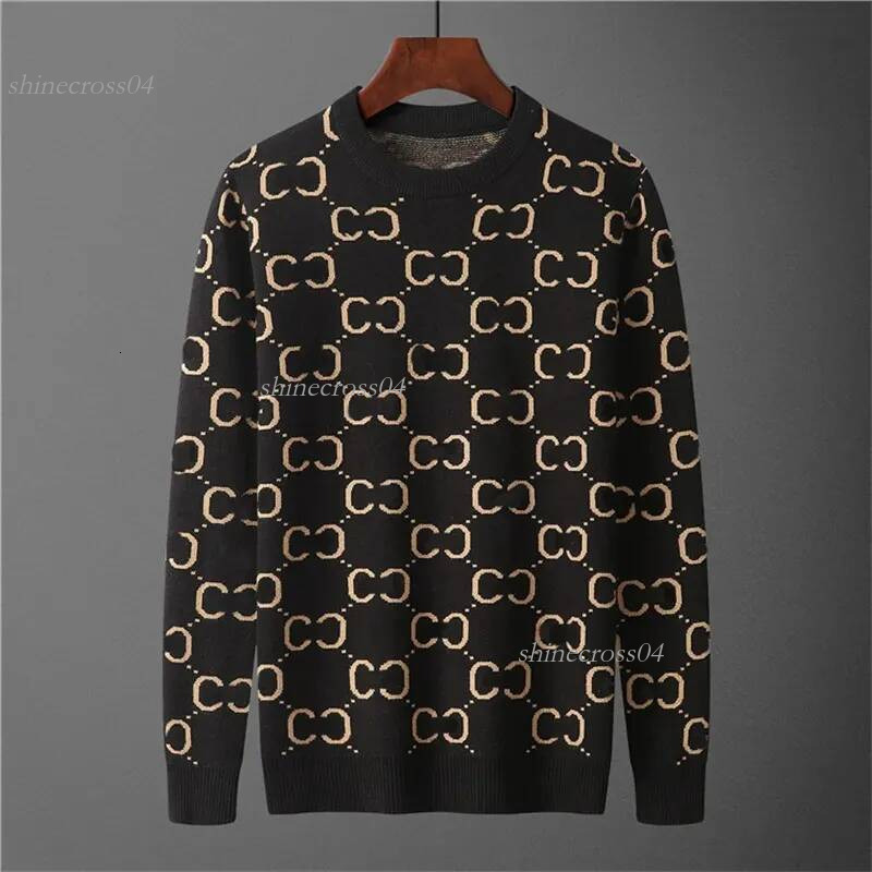 gg sweater Brand crew neck g sweater men's women's classic letters casual napped men autumn and winter warm sweaters soft knitted pullover