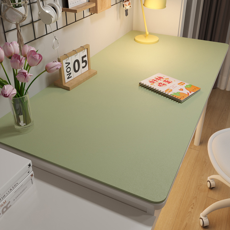 High-temperature resistant, waterproof, and oil-resistant desk mat for student study, eye protection, non-slip, high-quality, washable tablecloth.S6