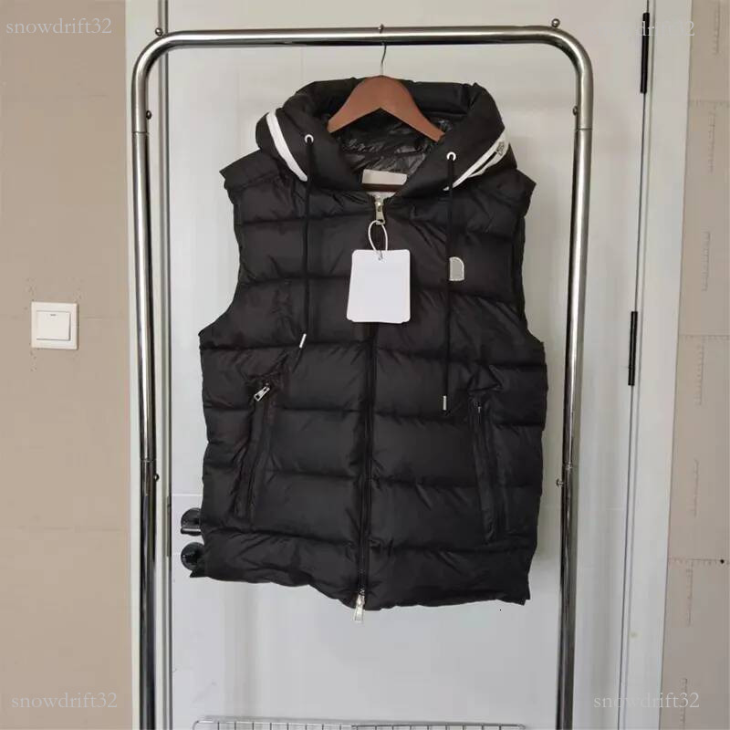 monlycler jacket tops puffer jacket Down vest Men's Jackets Designer maya jacket shining zipper Hooded Coat Winter lambskin jacket waterproof s