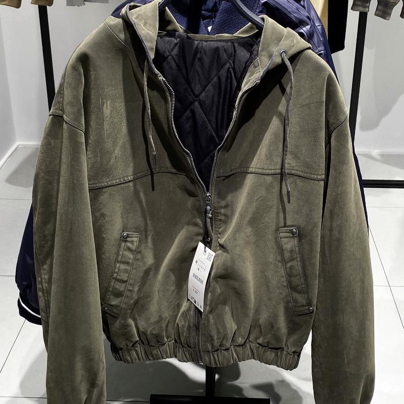 Veste d'hiver à capuche longue en peluche pour homme, épaisse et chaude, coupe ample, fermeture éclair, manteau décontracté, vêtements d'extérieu