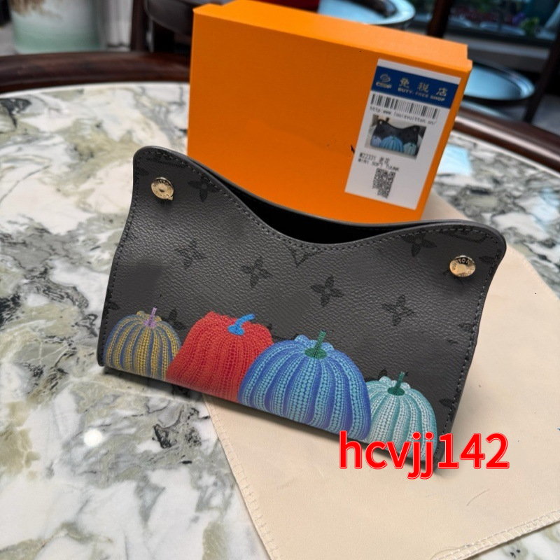 Light Luxury Retro Leather Tissue Box Coffee Table Living Room Car Tissue Box Home Decoration Ins Style Wholesale Gift Box