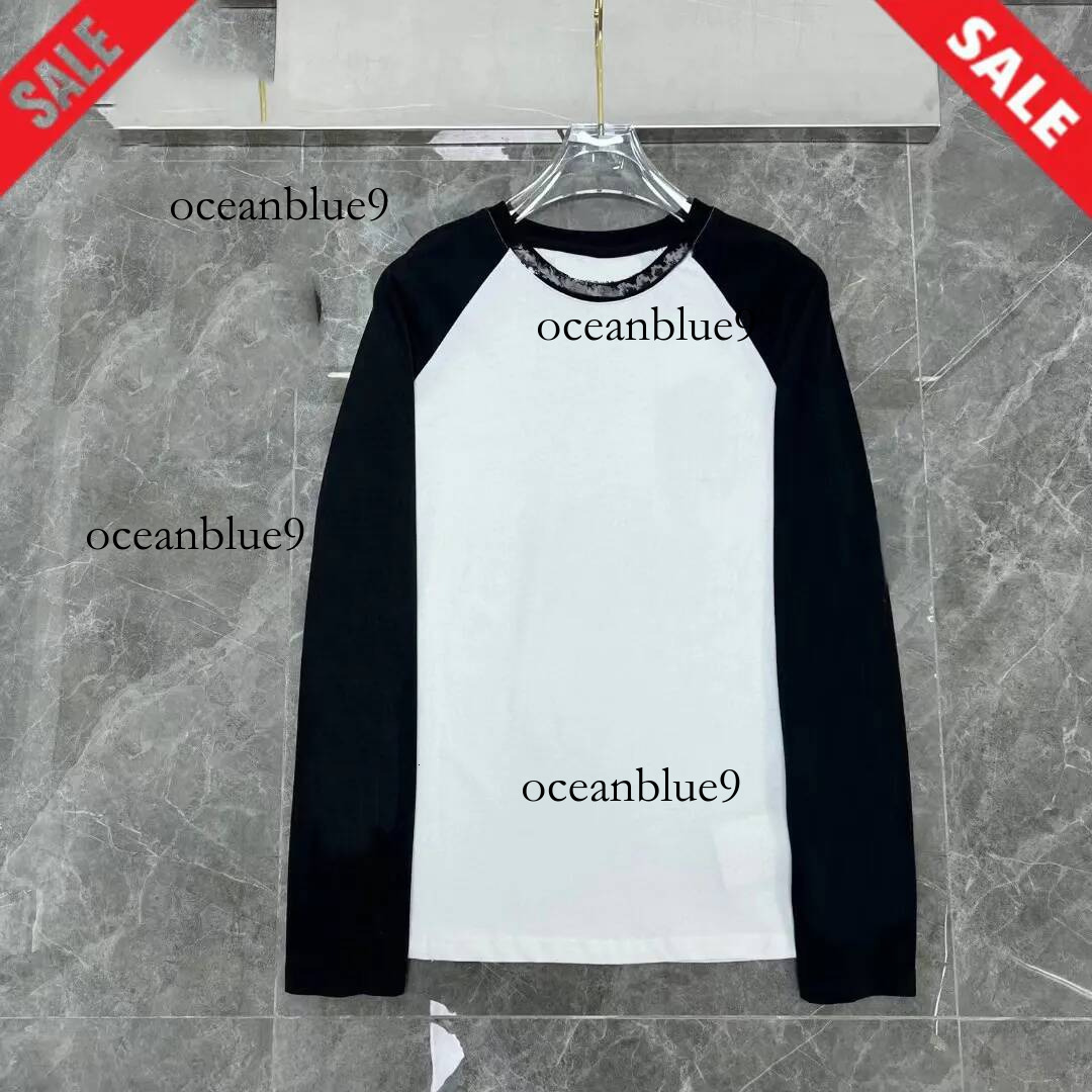 Heartity shirts fashion men t shirt tshirt mens Hip hop loose Chromelies long sleeves tees classic printed pattern design ch mens black white shirts