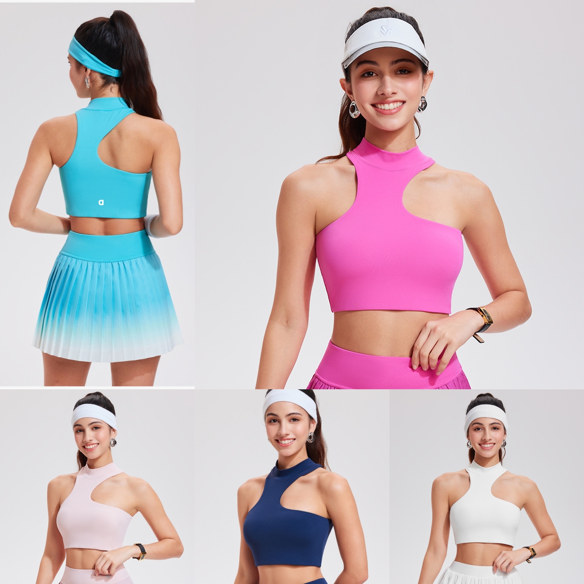 A3062 New Women's Yoga Tank Top with Asymmetrical Back Design Perfect for Running Shock Absorption Outdoor Fitness and Yoga