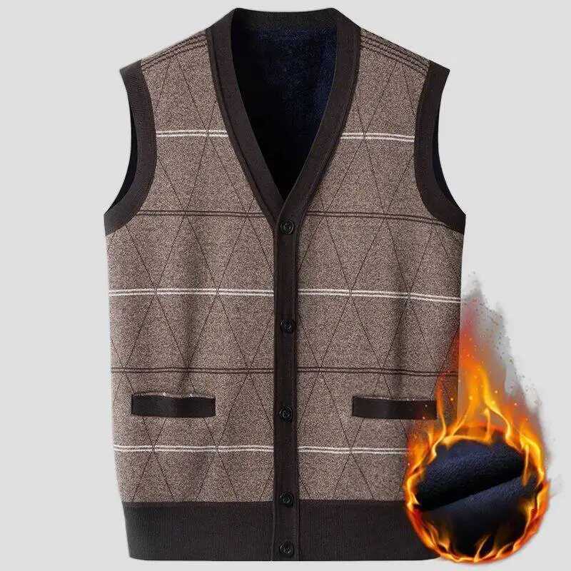 Men's Sweaters Men's Argyle Cardigan ve1 Grey Knit Sweater Autumn Winter Warm Pattern Design Loose Comfortable Multiple Sizes Clothing D26