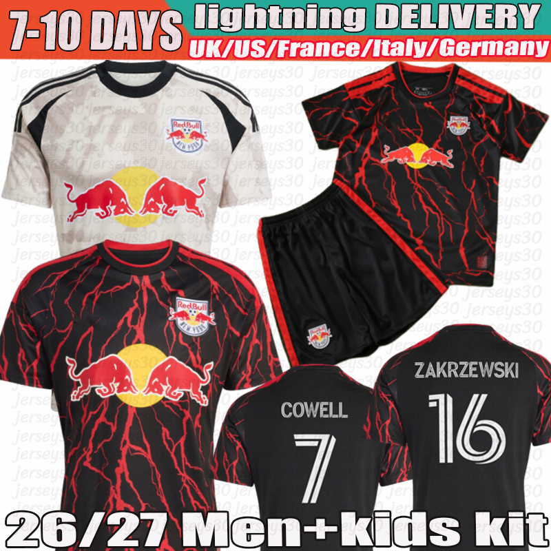 New York Red Bulls Jersey 26 27 tshirt designer Valencia Rojas Soccer Jerseys Jimenez Harper 2026 2027 football tshirt big size XXXL 4XL