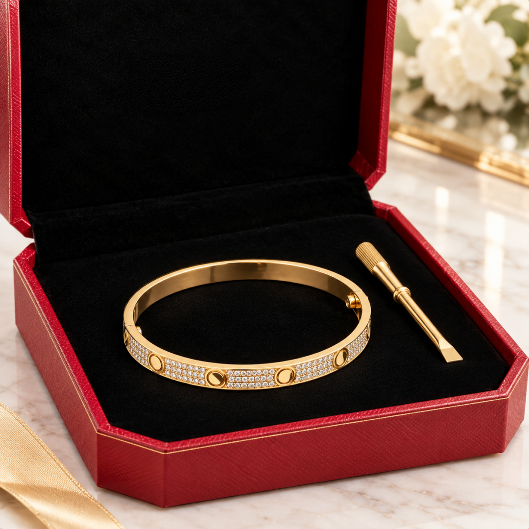 elegant jewelry woman designer bracelet bangle luxury bracelets gold finish charms gift stainless steel does not fade men women diamond bracelet