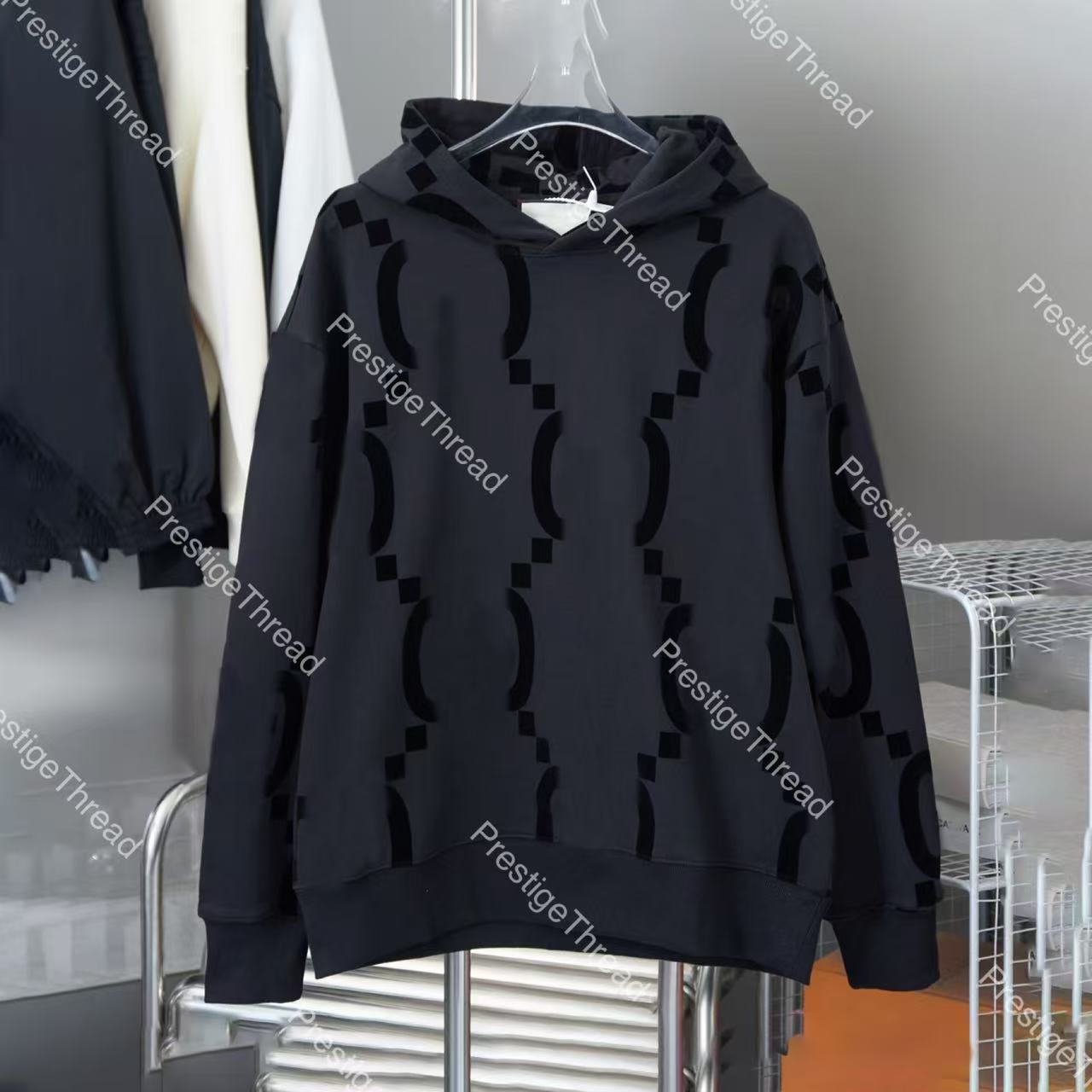 2026 Fall/Winter Collection Letter Print Men's Hoodies - Designer Men's Hoodies & Sweatshirts for Sporty Casual Fashion