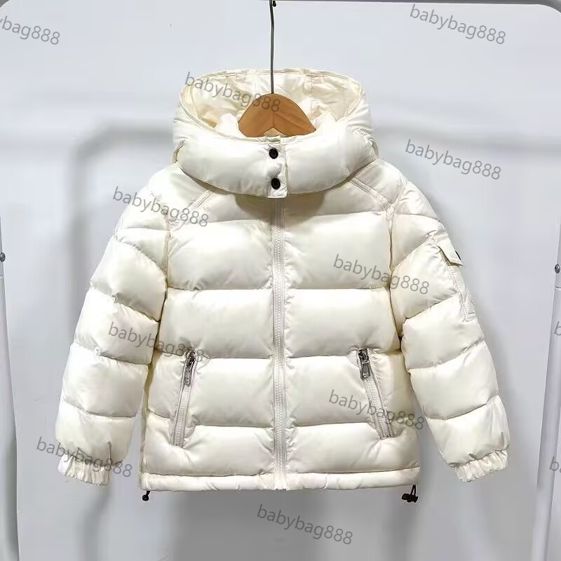 Designer Kids Down Jacket, Warm Winter Coat for Boys Girls, Waterproof Puffer Outerwear, Lightweight Windproof Children Winter Parka A2
