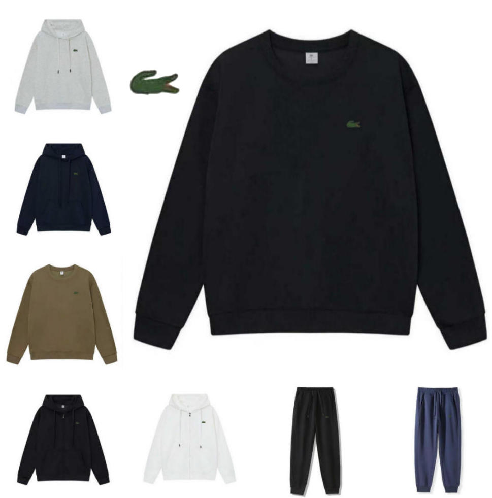 Crocodile hoodie designer mens women hoodies men survetement homme hoody tracksuits zip up hoodie casual clothes 100% Cotton sweats sleeve chandal h