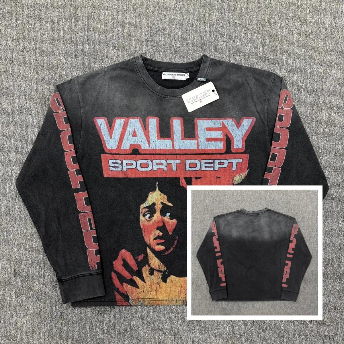 Mens T-Shirts Valleys Dreams Hoodie Pants Shirt Short Jeans Fluffy Foam Graffiti Jacket Slow Jogging Vally Vale Men Womens Sweater