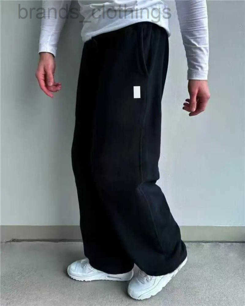 Men's Pants Baggy Polo Jogger Loose Waist Zipper Solid Color Sports Fashion Mens Designer Men Women Pant Trousers Hip Hop Pants