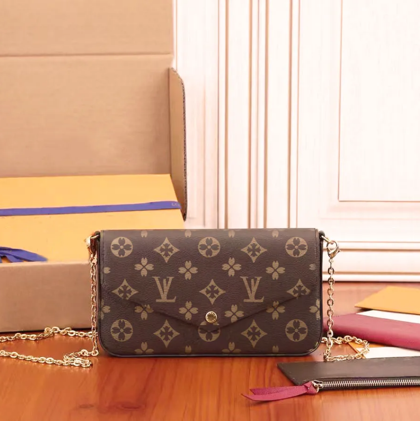 Top Quality Designer Bags Luxury Fahsion Bag 3in1 Multi FELICIE POCHETTE Chain Handbag Crossbody Purse Women Shoulder Bags Ladys Tote Wallet 10A