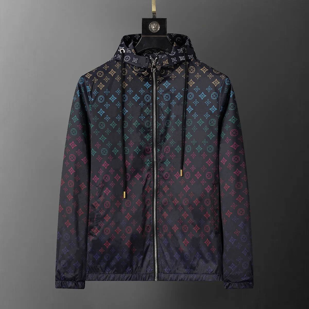 Lv jackets New Louise jackets designers Mens jackets Thin Reflective Men Waterproof Wind Breaker Coat Hoodie Jacket Quick Drying Sport Outwear trenc