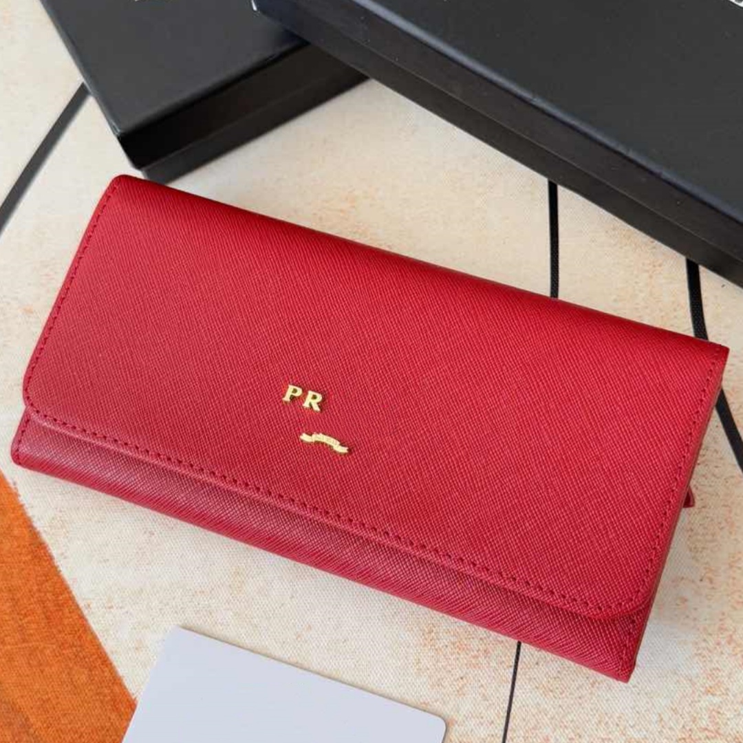 wallet designer woman luxury mens wallet designer wallet saffiano leather multi card holder long wallet with zipper coin pocket for daily use purse