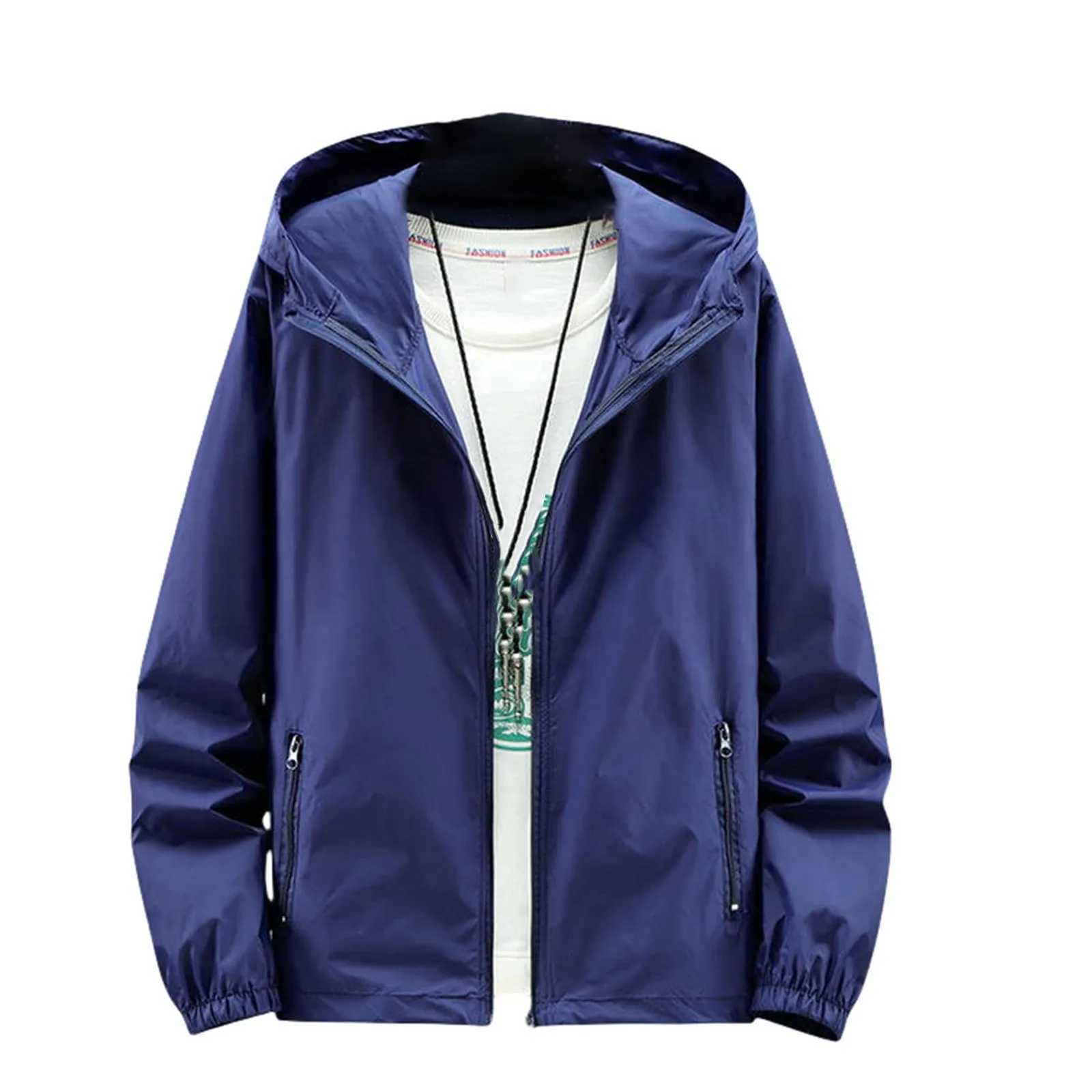 Outdoor Jackets Hoodies Summer Men Women Teens Quick Dry Anti-UV Thin Ultra-Light Running Camping Hiking Jacket Skin Coat Sun Protective Windbreaker