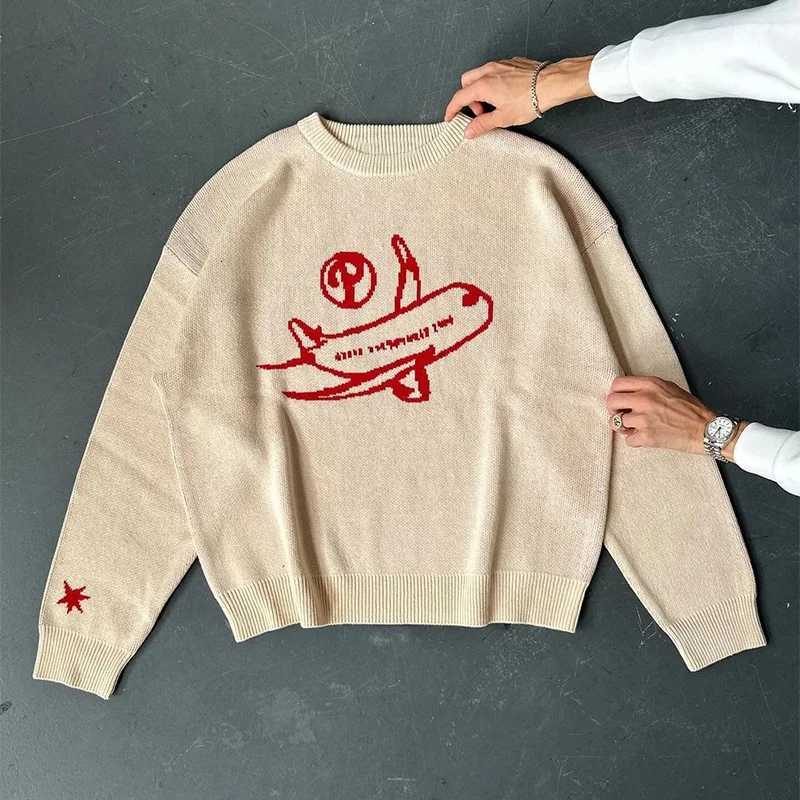 Men's Sweaters Men's Sweater Jumper Long sl1 Knitwear Tops Oversized Graphic Fashion Y2k Streetwear Harajuku Winter Korean Popular Clothes