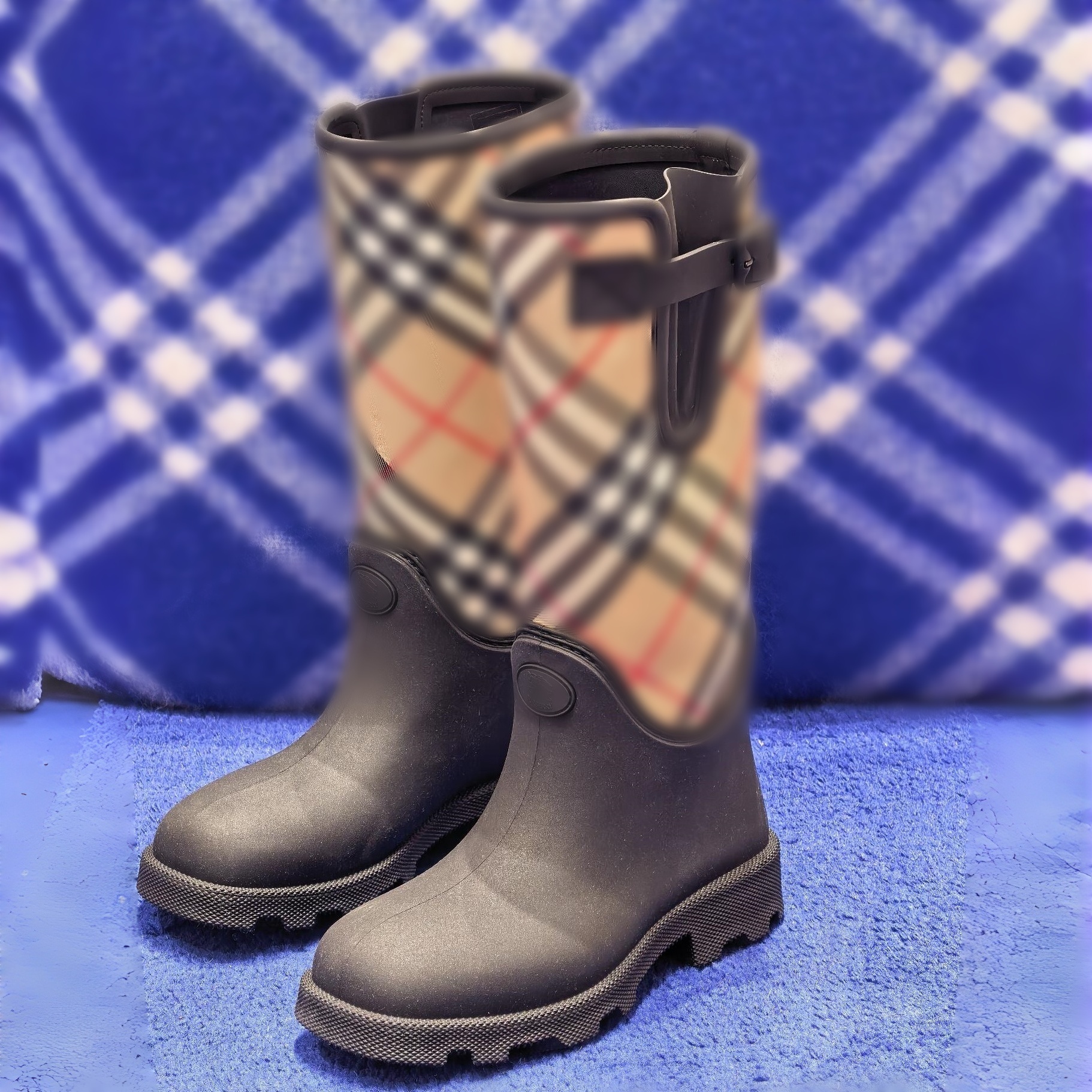 woman lady Designer yellow waterproof rainboots rain winter snow boot thigh knee high black wide calf cowgirl rubber combat ankle cowgirl white boot
