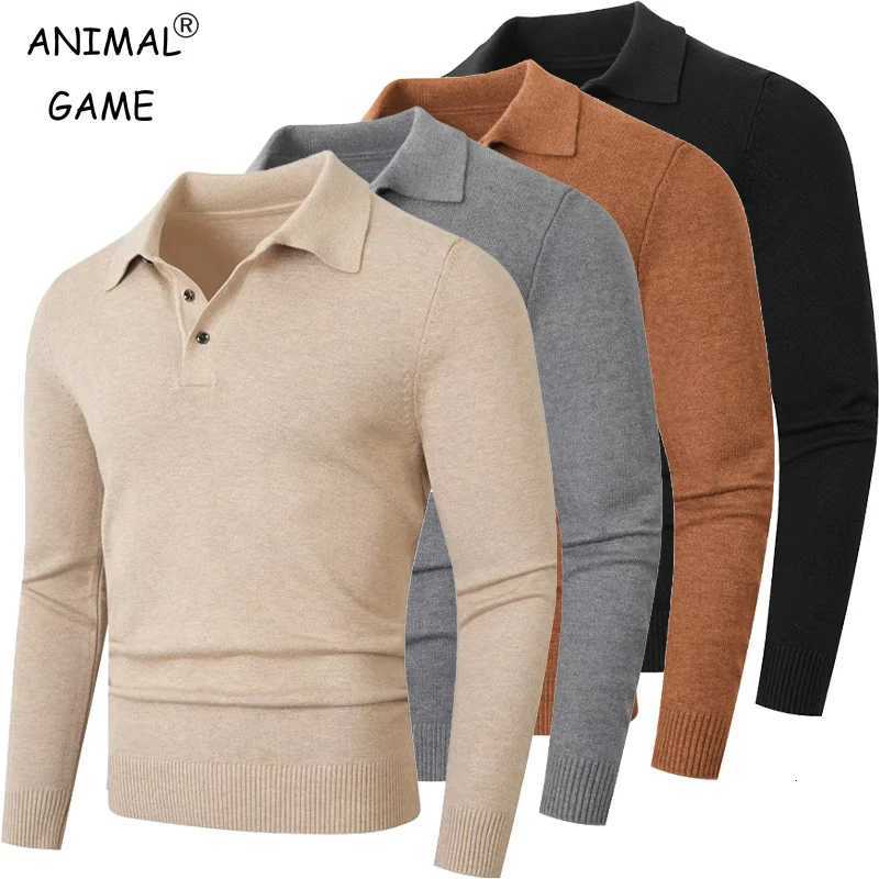 Men's Sweaters Mens Long sl1 Sweater Knit Casual Heavyweight Thermal Pullover Sweater outdoor Anti-pilling Solid Color Pullover D261009
