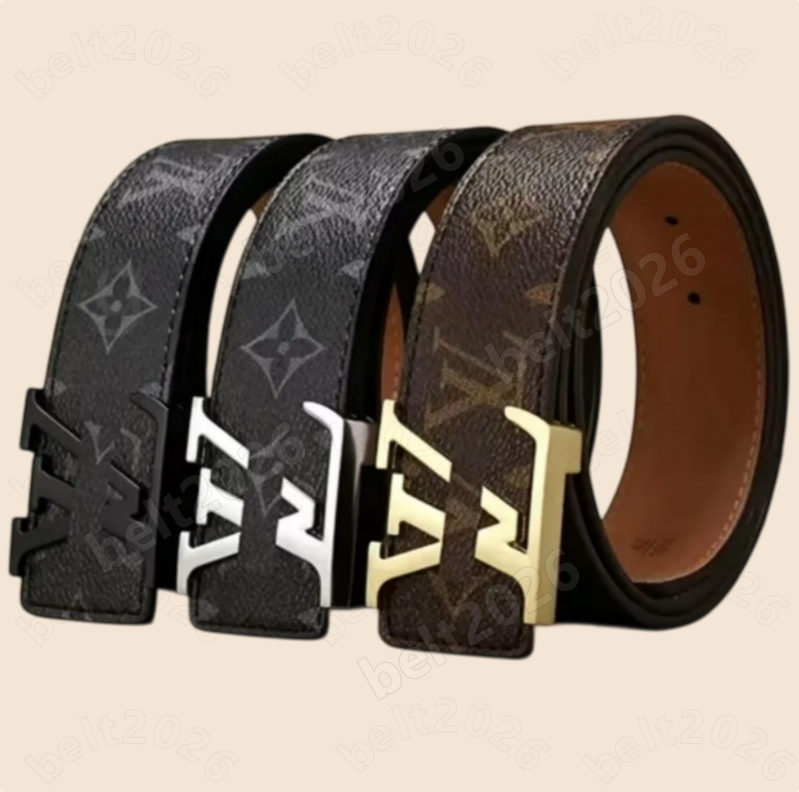 Designer belt men belts desginer men designer mens belt luxury belt length 100-125CM woman belt fashion luxury casual letter smooth buckle designer