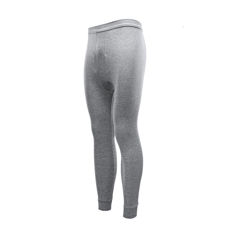 Jiandaniao Men's Pure Cotton Autumn Pants Single Piece Full Cotton Underpants Thin Warm Pants Base Layer Inner Pants Autumn and Winter Wool