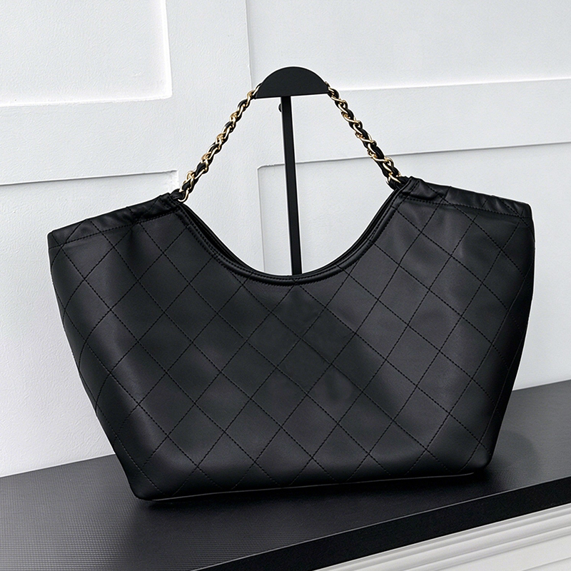 tote bag beach bag Designer Bag luxury purse vintage stylish genuine leather quilted Tote Bag large capacity chain underarm handbag for women casual