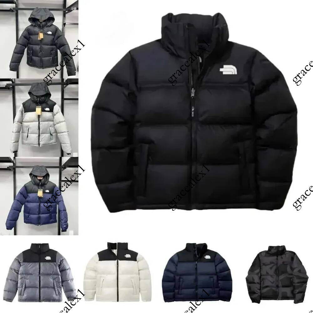 Northfaceity 700 Puffer Jacket Unisex Men Women Luxury Designer The Northa Faceness Down Coat Stand Collar Embroidery Tnfs Logo Windproof Winter War