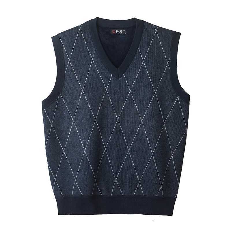 Men's Sweaters Autumn Winter Mens Knitted ve1 Pullovers sl1less V-Neck Sweater ve1 Button Front Knit Cardigan ve1 D261009