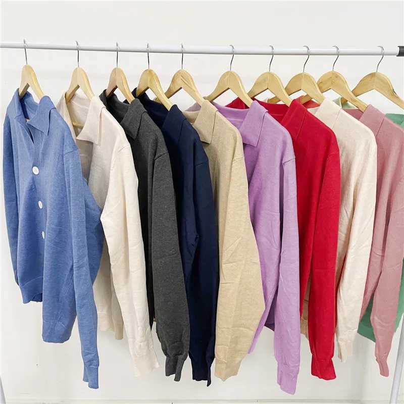 Men's Sweaters Spring Autumn Turn Down Collar Cardigan Man Knit Sweatercoat Business Casual Knitted Single Breasted Fashion Sweater Jackets Men