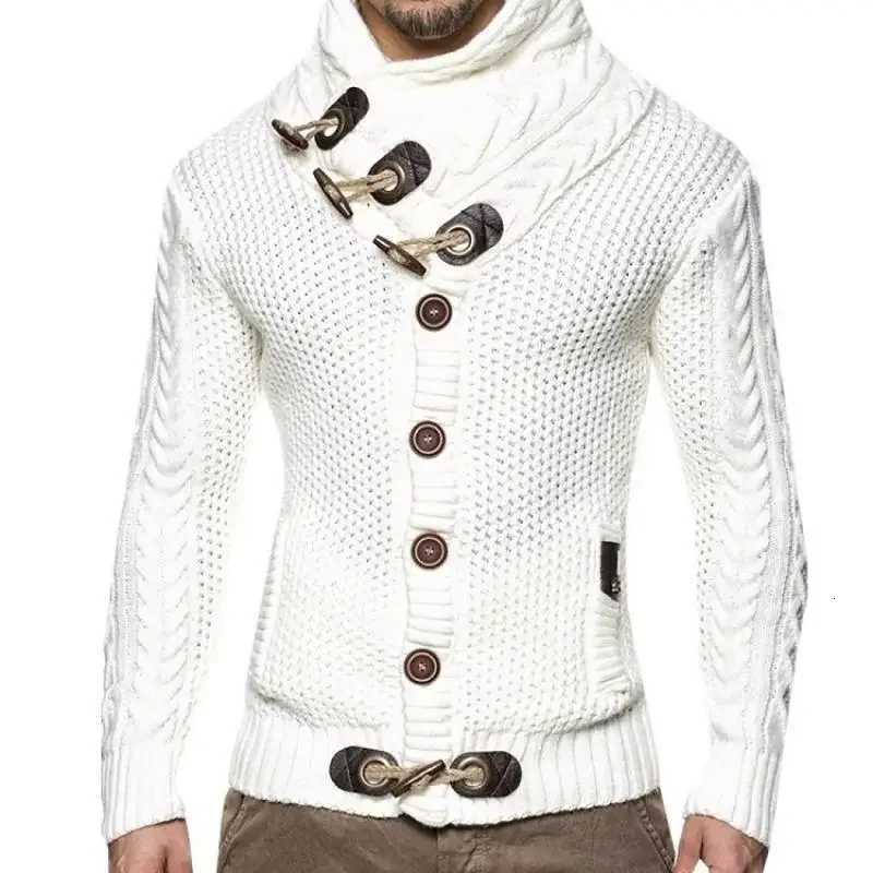 Men's Sweaters 2026 Winter Cardigan Men Wool Jackets Thick Cardigan Coats Mens Brand Clothing Knitted Sweatercoat Button Coat Male Sweater Top