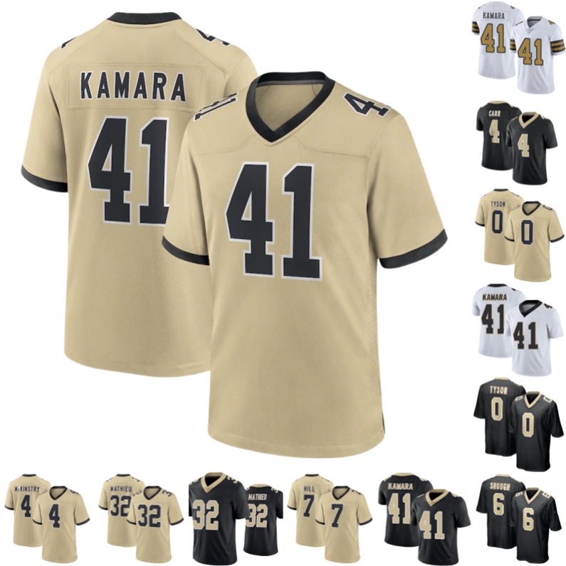 Tyler Shough Etienne Jr Jersey Chris Olave Drew Brees Spencer Rattler Alvin Kamara Hill Jordyn Tyson 32 Football Jersey