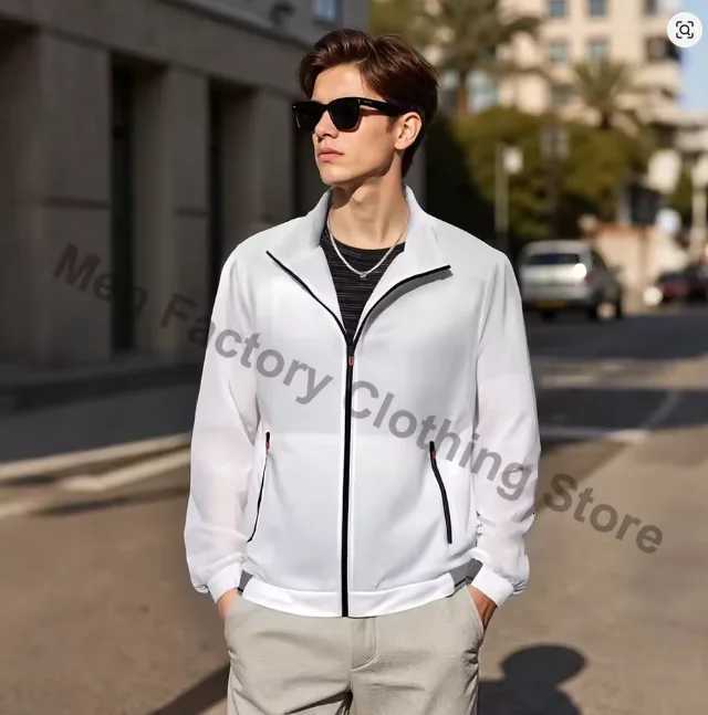 Outdoor Jackets Hoodies Sunscreen Coats Men's Breathable Sports Waterproof Jacket Summer UV Protection Outdoor Fishing Skin Clothing Q261008
