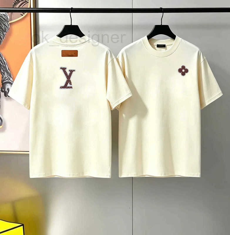 Men's T-Shirts Designer plus size Summer T shirt clothing brand designer men casual Tshirt leather embroidery printed letter short sleeved roun
