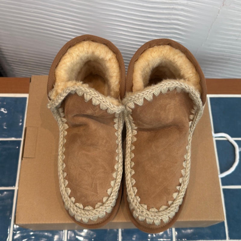 Home Slipper Designer Luxury Womens Multicolor Knit Wool Fur Flat Slip On Indoor Casual Winter Footwear Quality Comfort Modern Stylish Trendy Purple