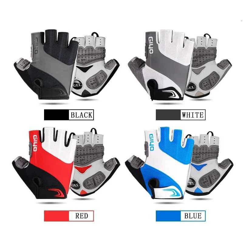 Sports Gloves Bicycle Gloves Half Finger Outdoor Sports Glove For Men Women Gel Pad Breathable MTB Road Racing Riding Cycling Equipment Gloves Q2610