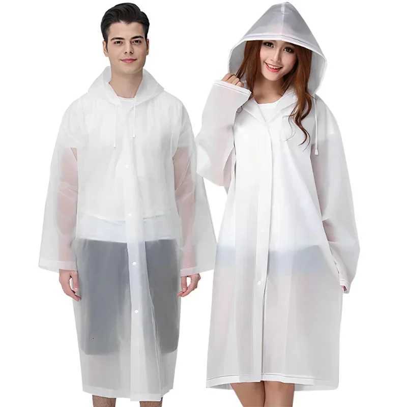 Outdoor Jackets Hoodies Unisex Hooded Hiking Jacket Style Raincoat Transparent Lightweight Waterproof Outdoor Hiking Travel Commute Shopping Daily W