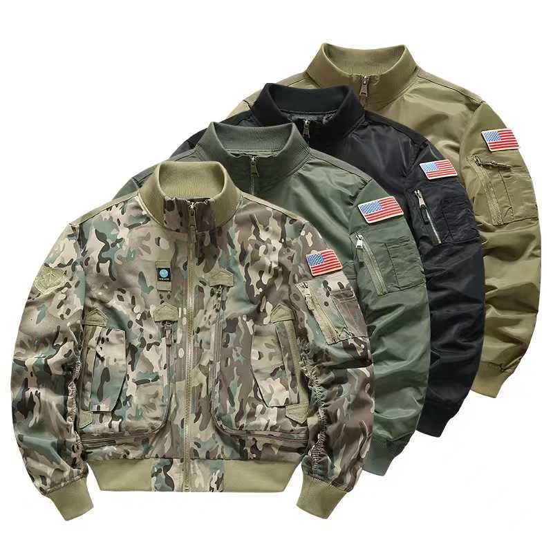 Outdoor Jackets Hoodies Fashion Men's Casual Windbreaker Jackets Man Waterproof Outdoor Soft Shell Tactical Waterproof Camping Hiking Trekking