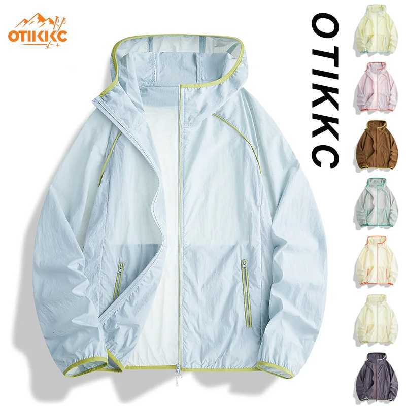 Outdoor Jackets Hoodies New High-Quality Sun Protection Clothing For Men Women For Outdoor Sports Hiking Anti-UV Macaron Color Woven Hooded SkinClot