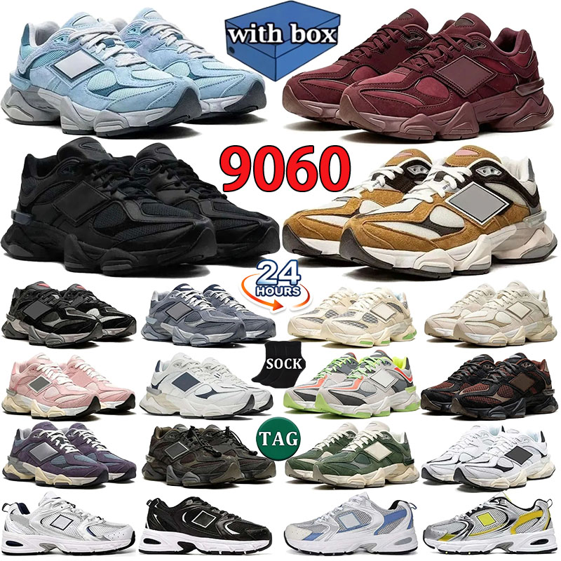Designer shoes 9060 running shoes 530 sneakers men women Casual daily outfit running leather mesh Triple Black White Grey Blue Pink Green trainers S