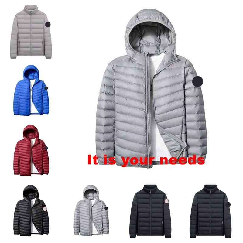 Puffer Mens Jacket Designer Candle Crofton Lightweight White Duck Down Jacket Jacket Men Winter Body Warm Coat Arm Across Black Badge Quality Coats