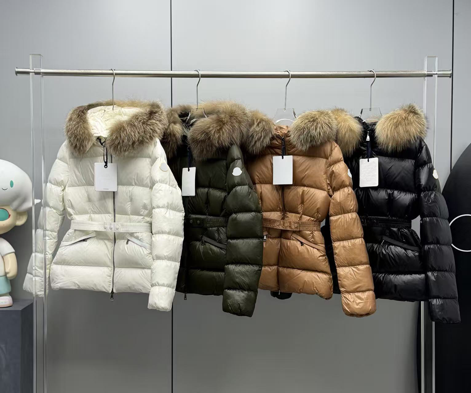 Designer puffer jacket women Coat Winter Clothe Down Fashion Puffer Long Jacket Womens Parkers Winter Mid-Length Over-The-Knee Hooded Jacket Thick W