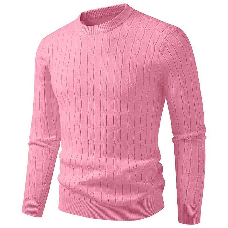Men's Sweaters Fashion O-Neck Knit Sweater Men Korean Style Slim Fit Casual Knitted Pullovers Mens Warm Daily Pullover Sweater Couple Knitwear