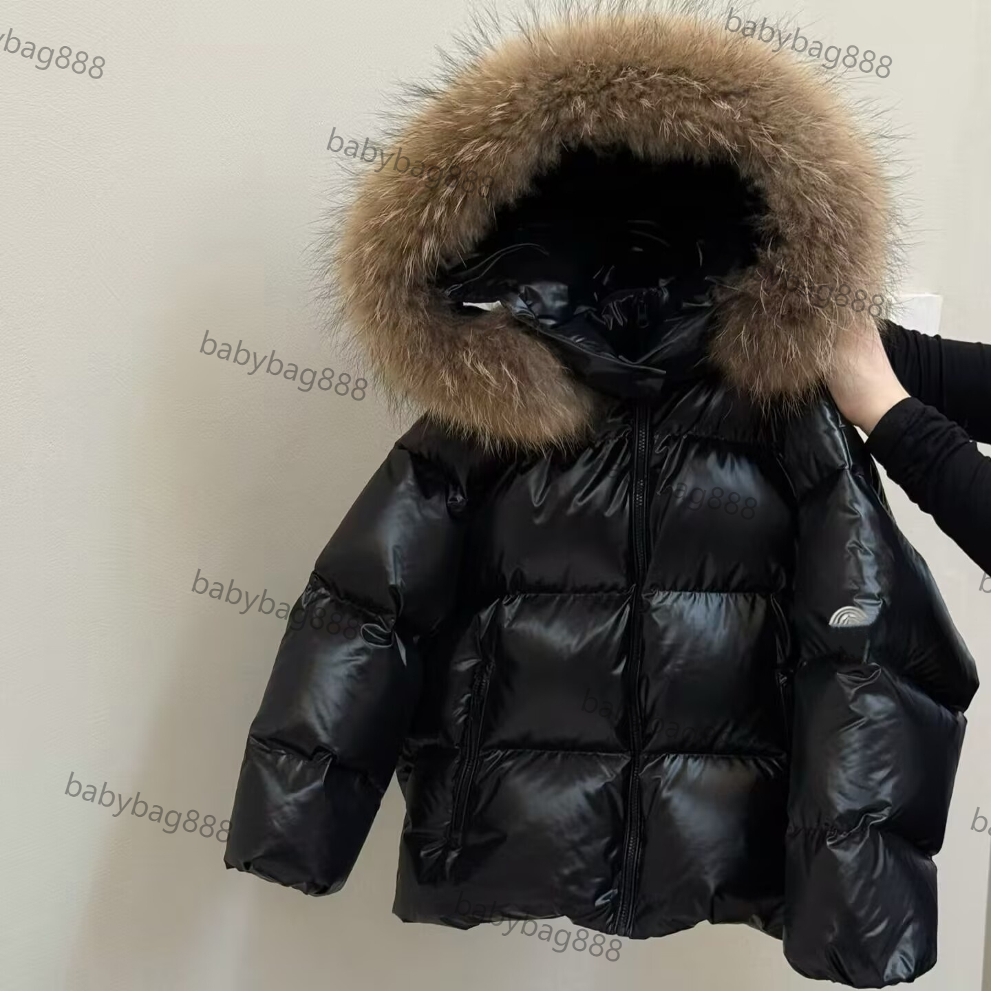 Designer Kids Down Jacket, Warm Winter Coat for Boys Girls, Waterproof Puffer Outerwear, Lightweight Windproof Children Winter Parka A3