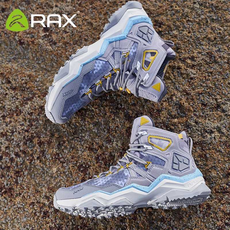 Outdoor Shoes Sandals RAX winter men's and women's hiking shoes snow boots waterproof leather sports shoes super warm men's boots out