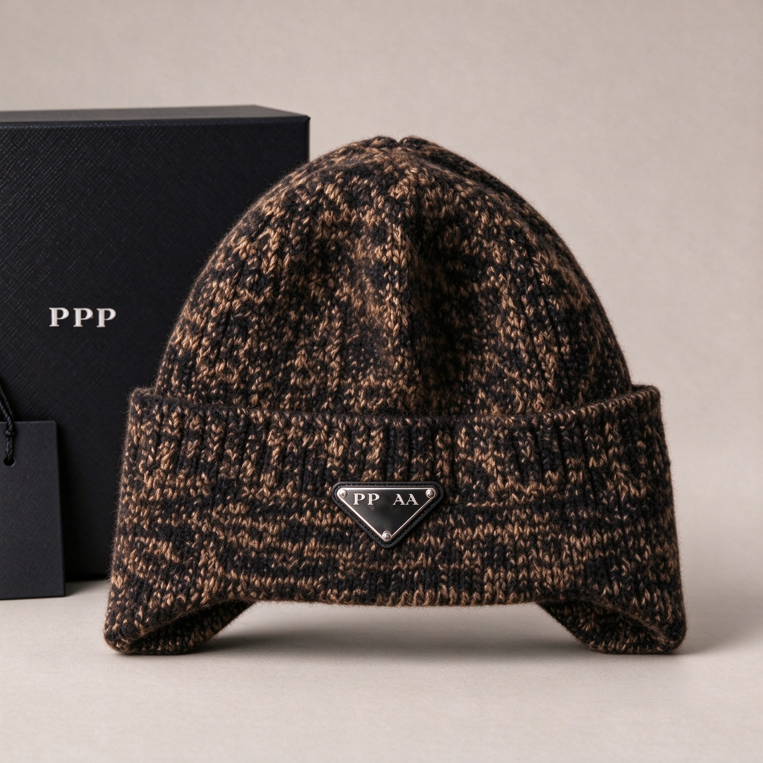 Designer Wool Beanie Hats - Luxury Warm Knitted Skull Caps for Men and Women - Casual Winter Hat - High-Quality Fashion Cap0