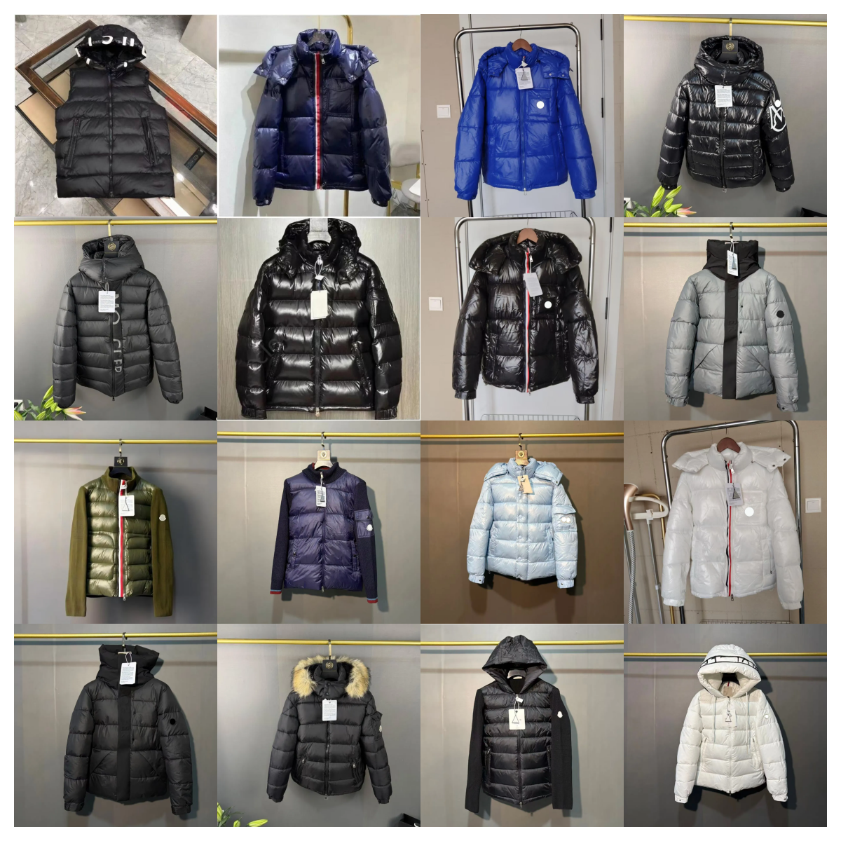 Designer Down Jacket Winter Puffer Jacket Arm Scan Embroidery Parka Men Woman Thickening Warm Outwear Coat Fashion Women Clothing Luxury Brand Cloth