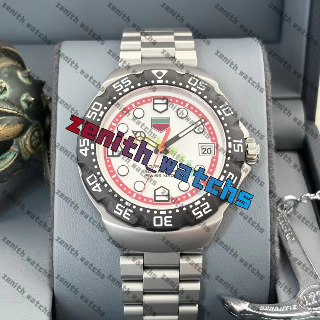 AAA Mens Designer Tager Heuererity Watch Chronograph Sport Elegant Luminous Waterproof Wrist Watch Quartz And Automatic Movement High Quality Watch