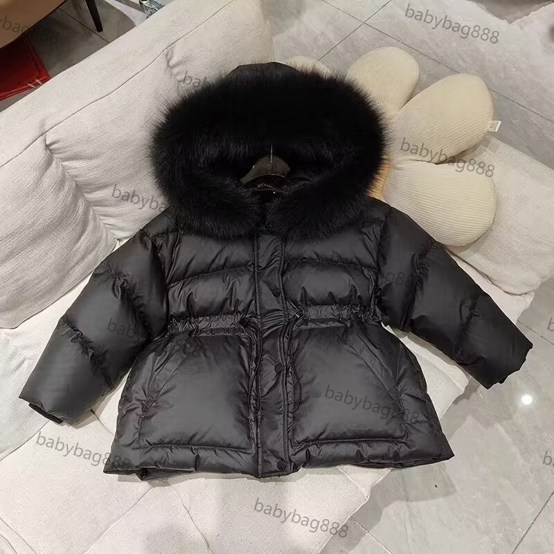 Designer Kids Down Jacket, Warm Winter Coat for Boys Girls, Waterproof Puffer Outerwear, Lightweight Windproof Children Winter Parka A1