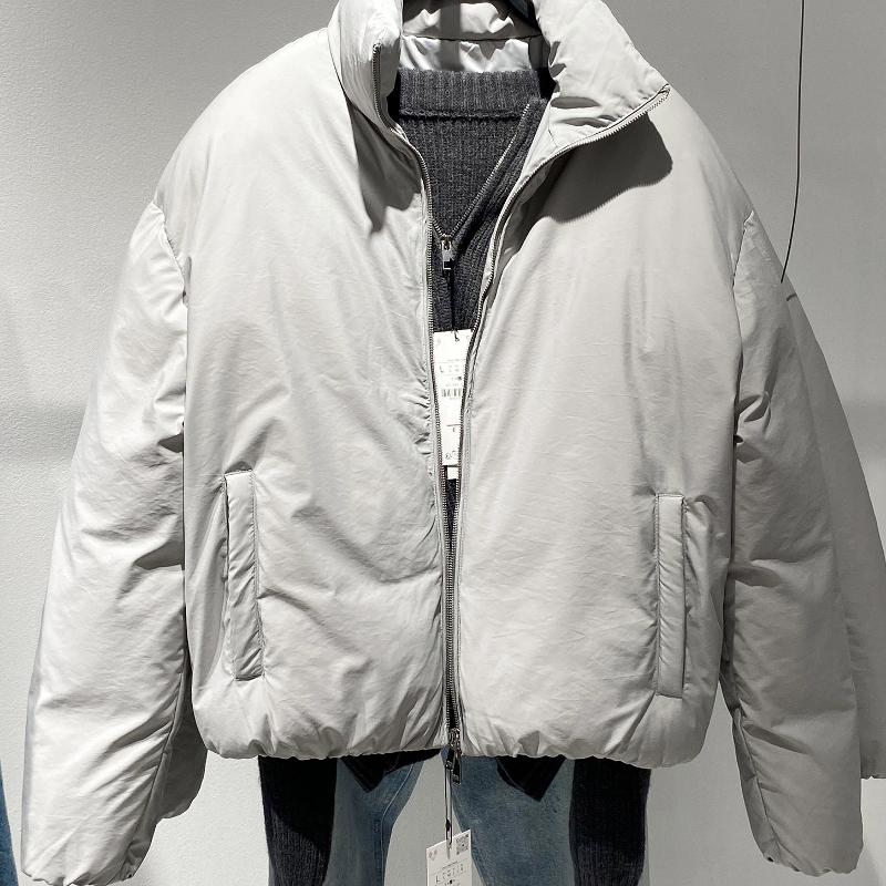 Veste d'hiver Design pour hommes, hydrofuge, col montant, épais, rembourré, manteau en coton, coupe ample, chaud, fermeture éclair, vêtements d'e