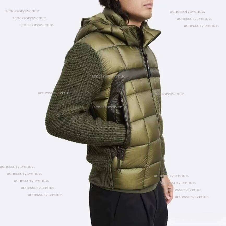 Cply jacket designer compagny men windbreaker puffer with lens unisex autumn winter thick warm down padded gilet vest british streetwear jacket 852