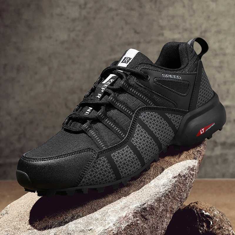 Outdoor Shoes Sandals New Non-slip Wear Resistant Men's Outdoor Hiking Sneakers Comfortable Lightweight For Man Mountain Climbing Hunting Size